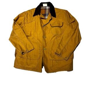 Vintage‎ 60's Black Sheep Brand Hunting Jacket Duck Canvas Barn Utility Coat L